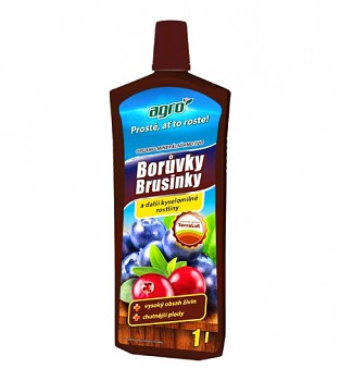  AGRO Hnojivo na borůvky (lahev 1L) 